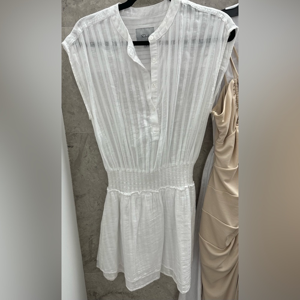 Rails dress size s -white